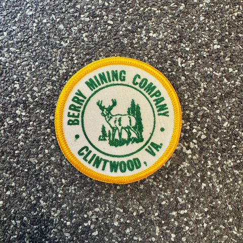 Berry Mining Company Patch - Vintage