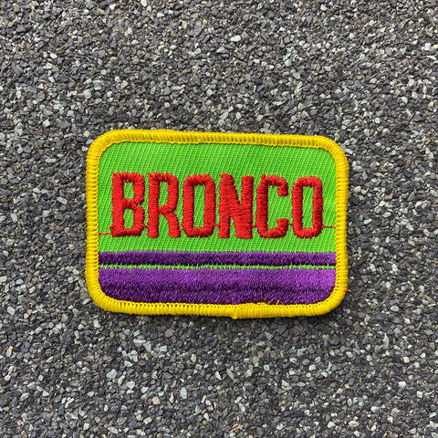 Ford Bronco Patch - Vintage