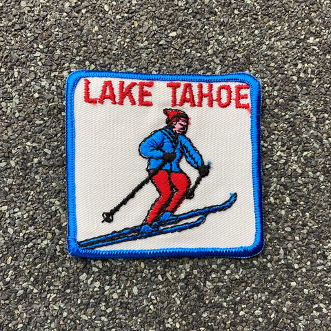 Ski Lake Tahoe Patch - Vintage