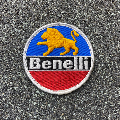 Benelli Motorcycle Patch - Vintage