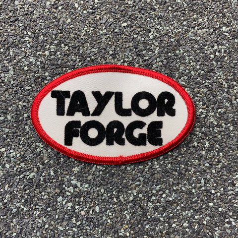 Taylor Forge Industrial Patch - Vintage - 2 Colors