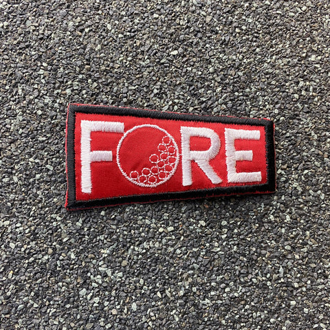 Fore Golf Patch - New Stock