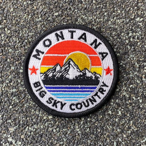 Montana Big Sky Country Patch - New Stock