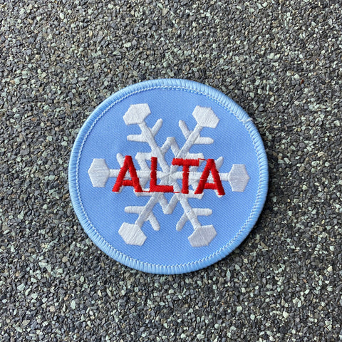 Alta Ski Area Patch - Vintage