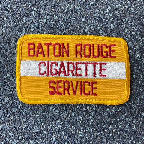 Baton Rouge Cigarette Service Patch - Vintage