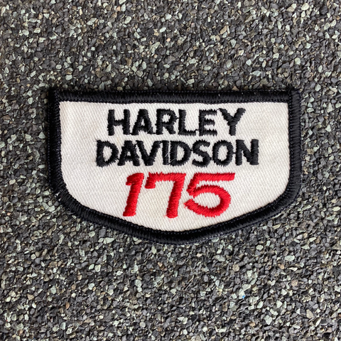 Harley Davidson 175 Patch - Vintage