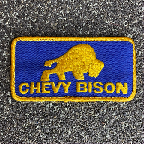 Chevy Bison Patch - Vintage