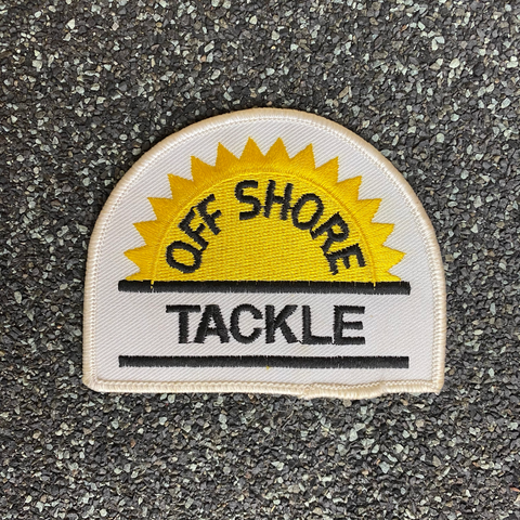Off Shore Tackle Fishing Patch - Vintage