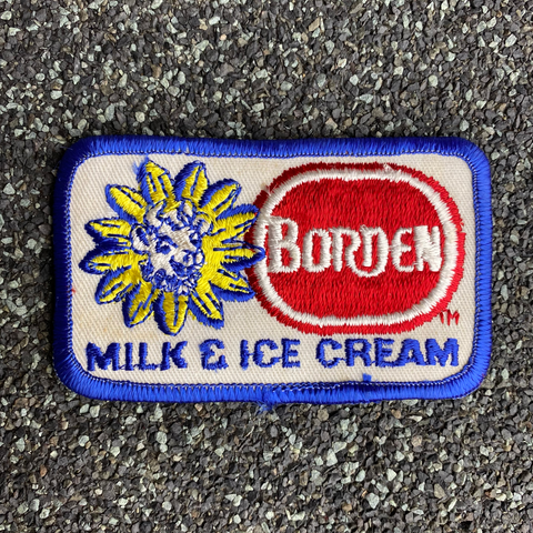 Borden Milk & Ice Cream Patch - Vintage