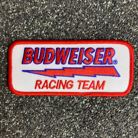 Budweiser Racing Team Patch - Vintage