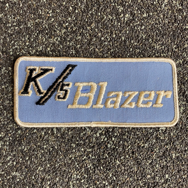 K/5 Blazer Patch - Vintage