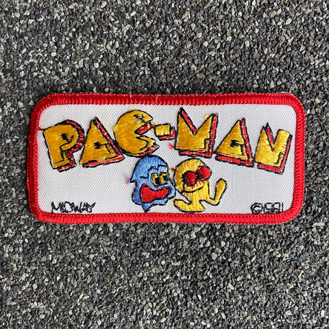 Pac Man Patch - Vintage
