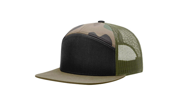 Richardson 168 - 7 Panel Trucker Snapback - 4 Colorways